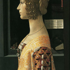 Схема вышивки «Гирландайо Доменико. Джоанна Торнабуони.»
