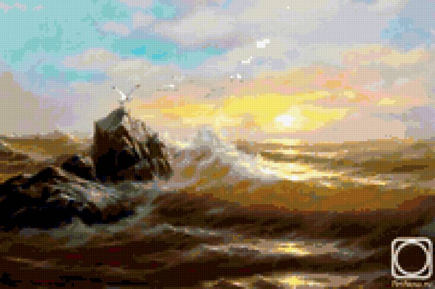 Морская в них бежит волна - предпросмотр