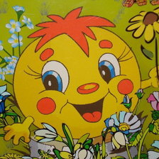 Схема вышивки «детская подушка»