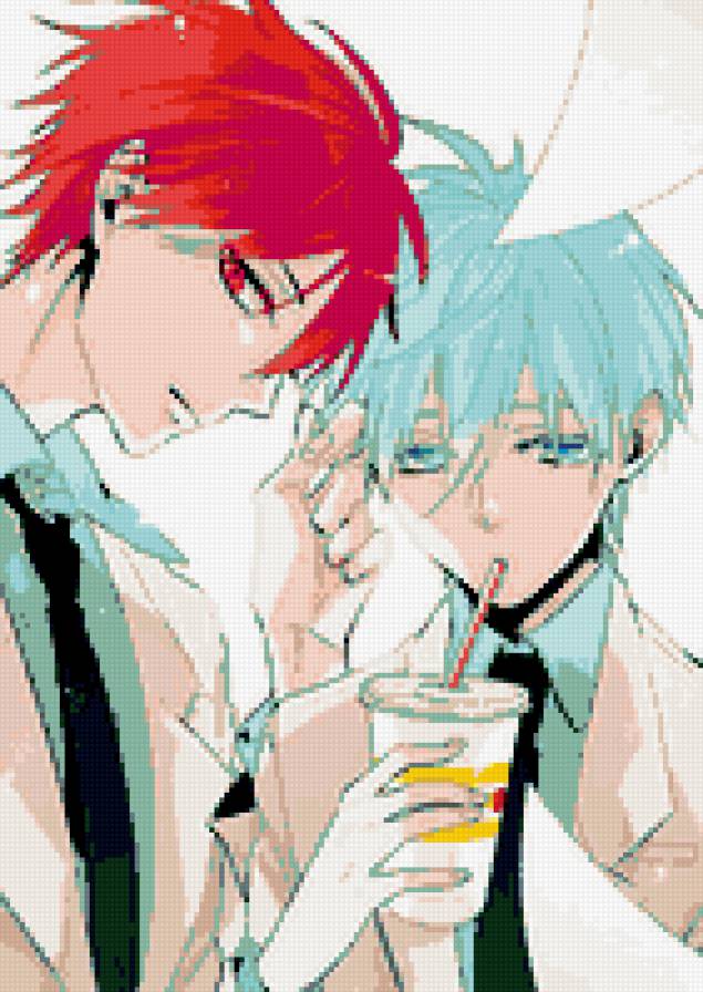 Куроко и Акаши - yaoi, яой, kuroko no basuke, баскетбол куроко, аниме - предпросмотр