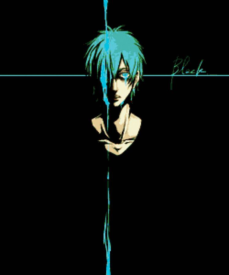 Куроко Тецуя - голубой цвет, kuroko no basuke, баскетбол куроко, слезы, аниме - предпросмотр