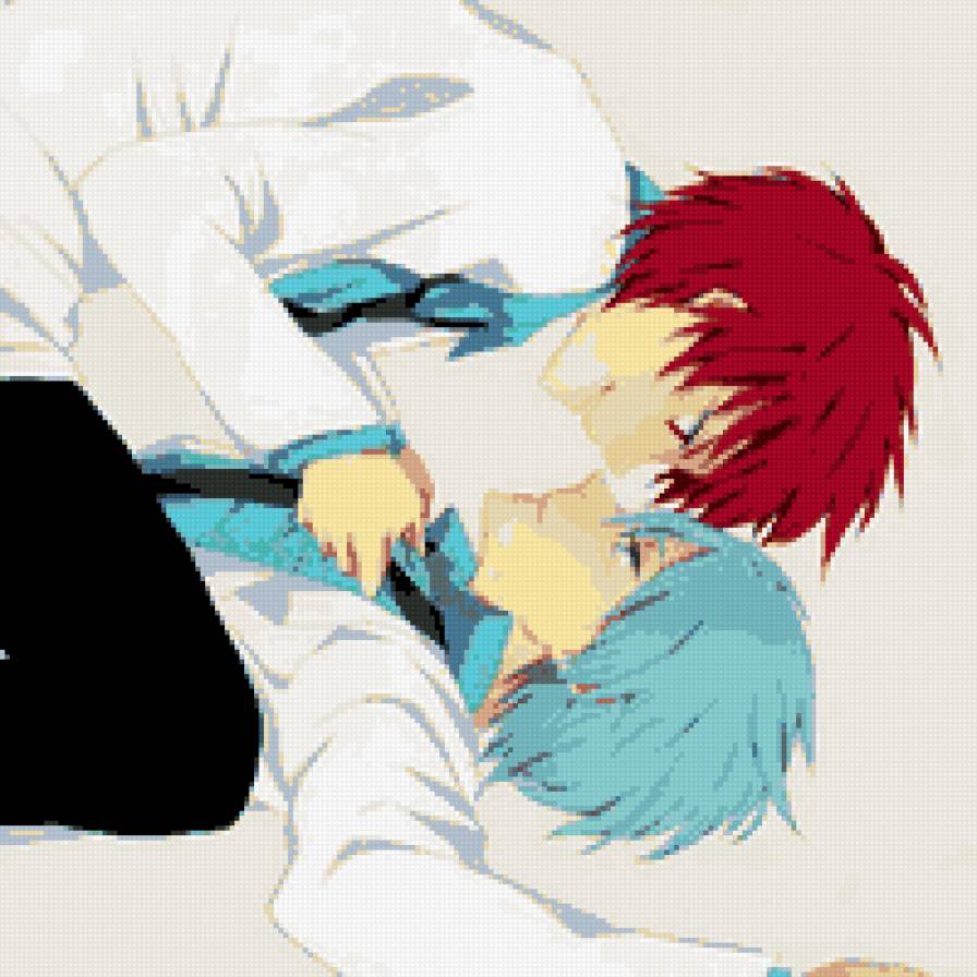 Куроко и Акаши - yaoi, яой, kuroko no basuke, баскетбол куроко, аниме - предпросмотр