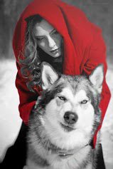 он и она - волк, пара, девушка - оригинал