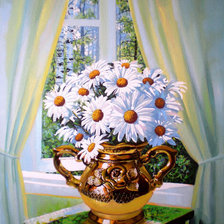 Схема вышивки «цветы»