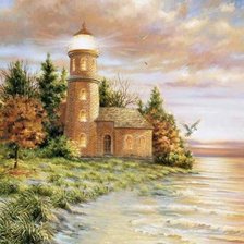 Схема вышивки «природа»