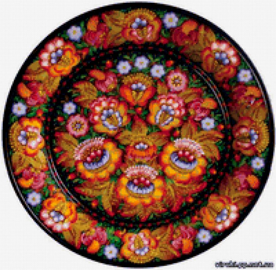 Петриківський розпис - предпросмотр