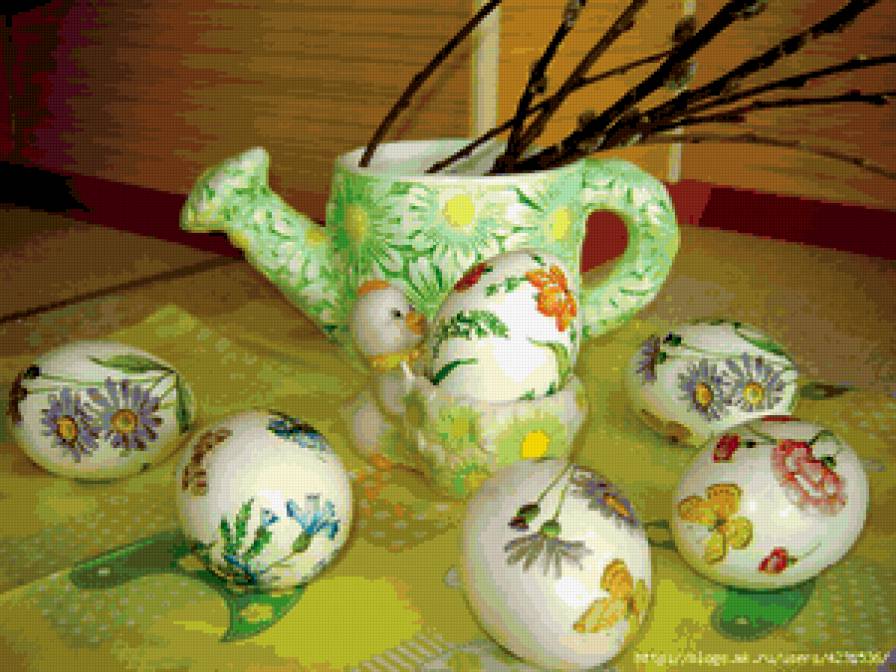 ПАСХА - яйцо, цыпленок, праздники, пасха - предпросмотр