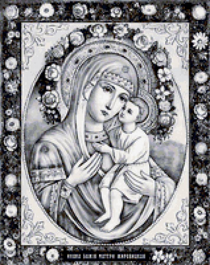 Икона Богоматери - богоматерь, религия, икона - предпросмотр