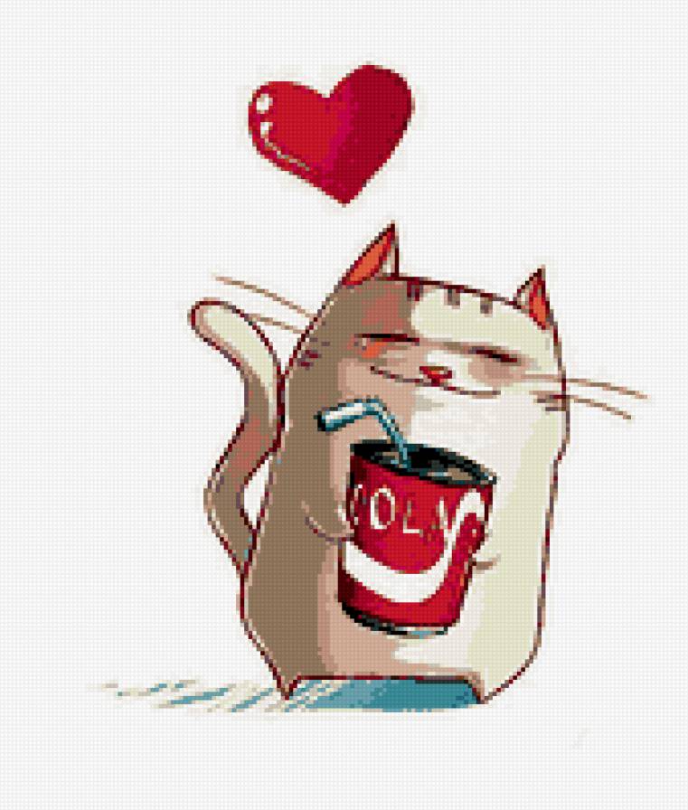 Котейка - кола, кот - предпросмотр