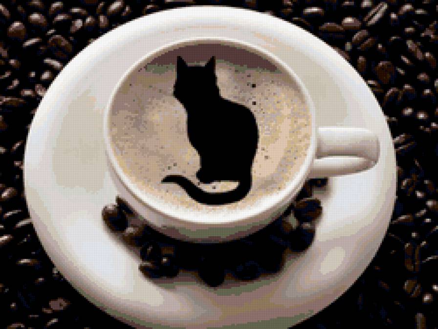 Кофе кот - кофе - предпросмотр