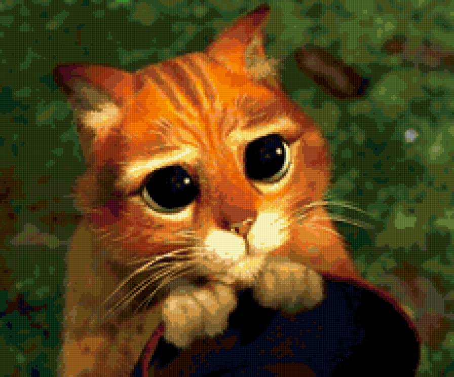 Кот в сапогах - кот, кот в сапогах - предпросмотр