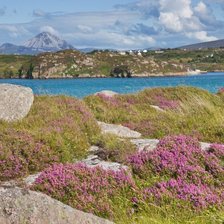 Схема вышивки «Island at Donegal»