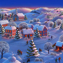 Схема вышивки «картина»