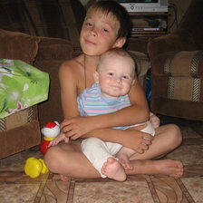 Схема вышивки «мои детки»