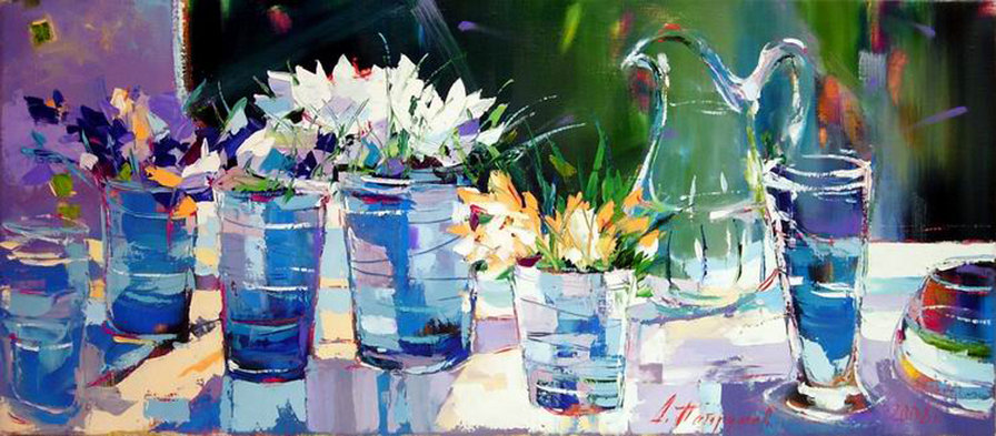 .. только утро - натюрморт - оригинал