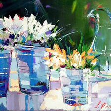 Схема вышивки «.. только утро»