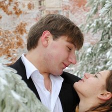 Схема вышивки «зайчики»