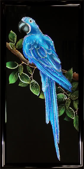 синий ара - оригинал