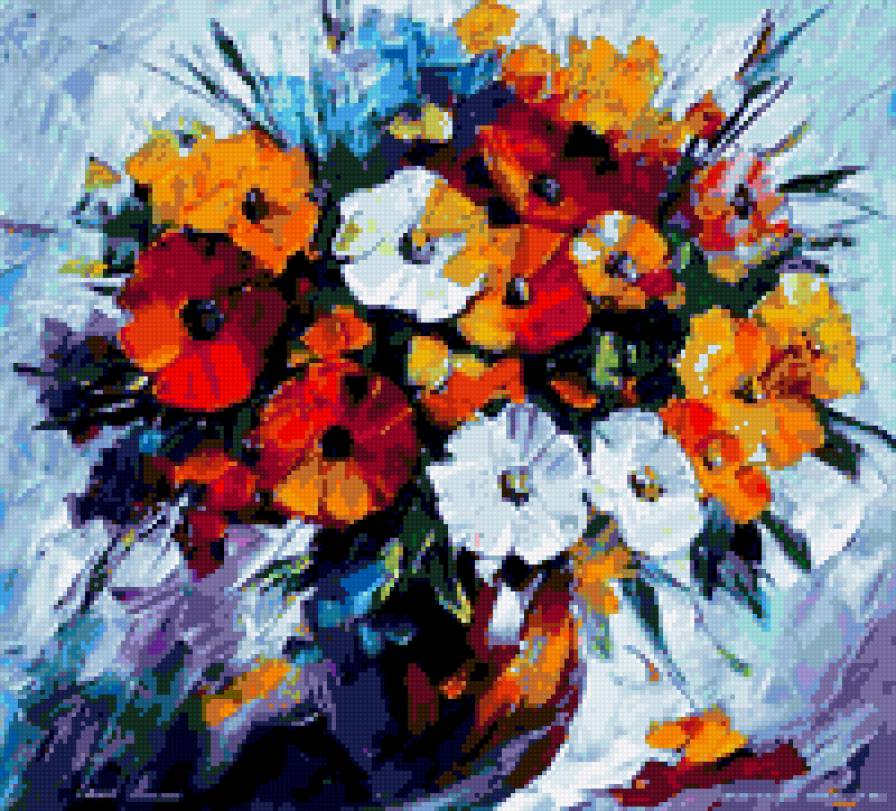 Букет(Афремов) - цветы, букет, афремов - предпросмотр