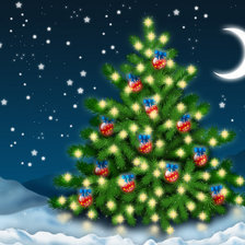 Схема вышивки «елка»