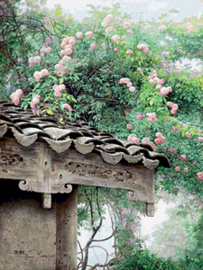 Старые улочки Пекина - городской пейзаж, дома, улицы, город, восток, китай - предпросмотр