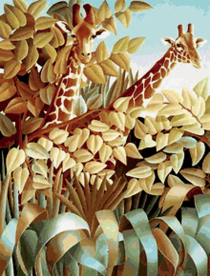 африканская саванна - животные - предпросмотр