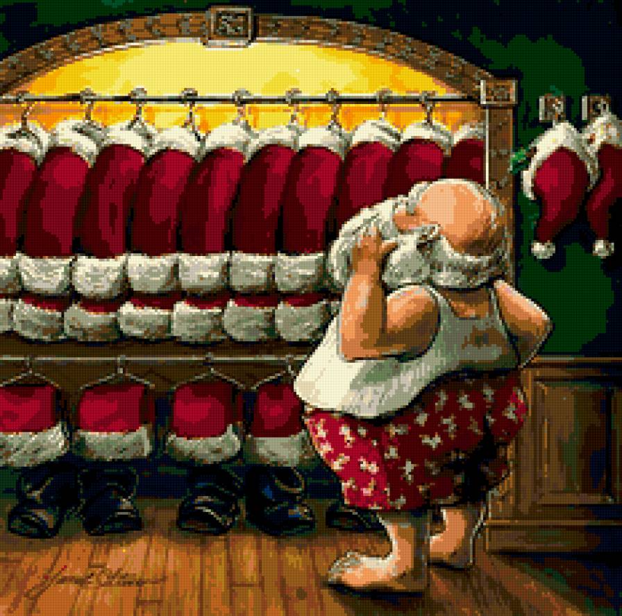 Санта - предпросмотр