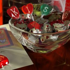 Схема вышивки «к валентину»