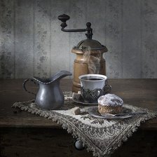 Схема вышивки «завтрак»