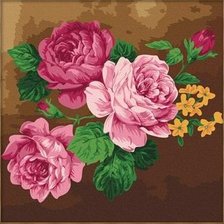 Оригинал схемы вышивки «цветы» (№218381)