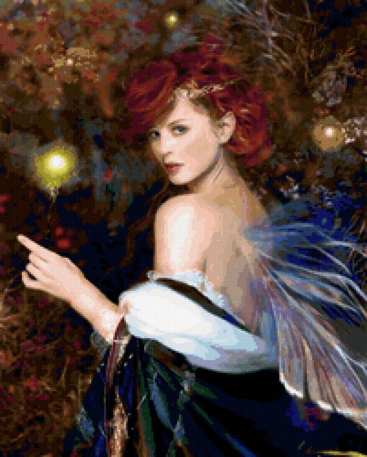 девушка - одиночество, картина, красота, любовь, девушка - предпросмотр