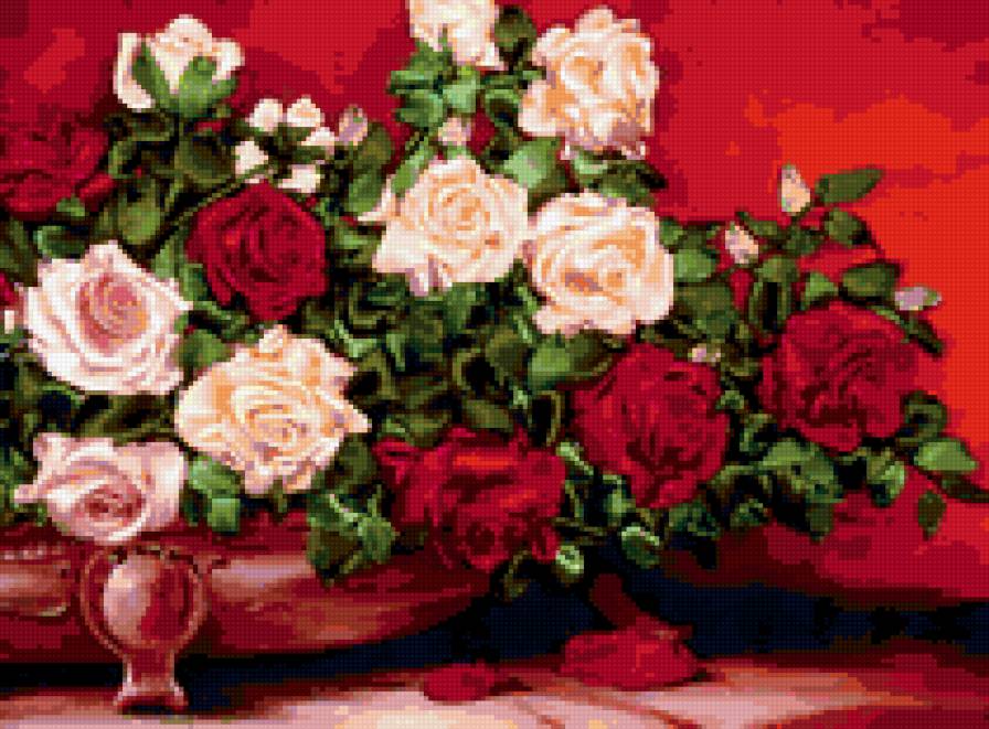 розочки - розы, цветы - предпросмотр