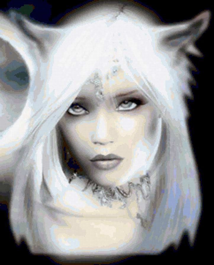 Превращение - девушки, портреты, лица, волшебство - предпросмотр