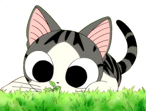 Чии - чии, котенок, аниме - оригинал