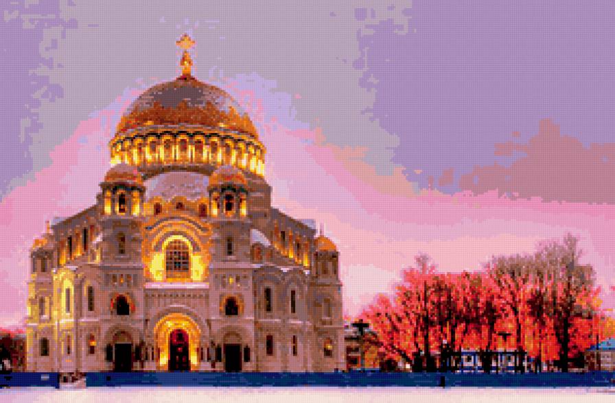 храм - зима, храм - предпросмотр