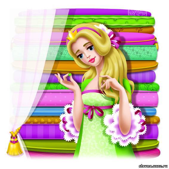 ДЕТЯМ - сказочные герои, принцесса на горошине, сказка - оригинал