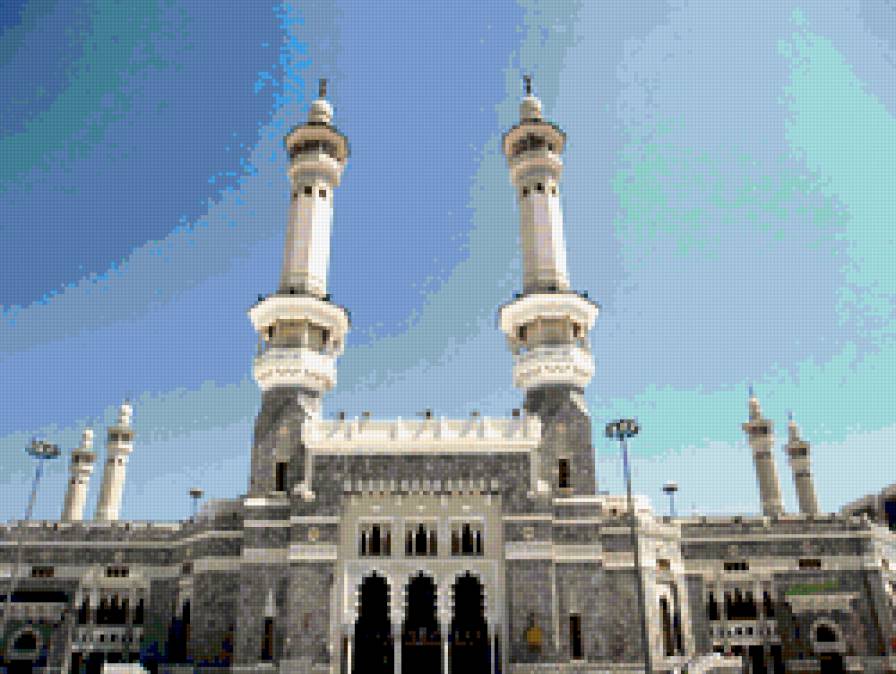 Заповедная мечеть в Мекке - ислам, мечеть - предпросмотр