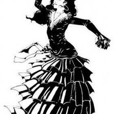 Оригинал схемы вышивки «Фламенко» (№219790)