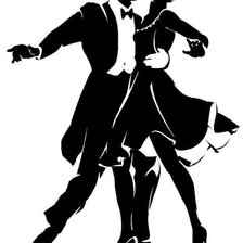 Оригинал схемы вышивки «Танцующая пара» (№219798)