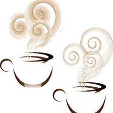Оригинал схемы вышивки «Два кофе» (№219841)
