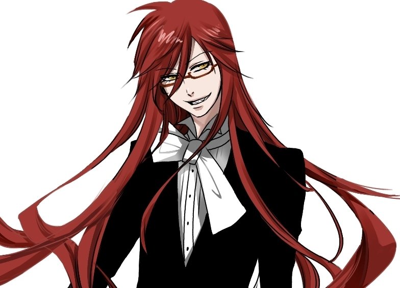 Грель Сатклифф - темный дворецкий, парень, kuroshitsuji, аниме - оригинал