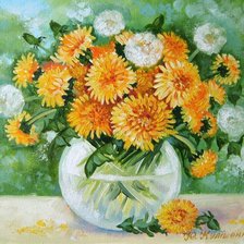 Схема вышивки «Букет»