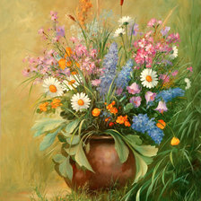 Схема вышивки «Букет»