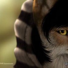 Схема вышивки «волк»