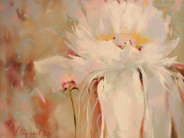 the PINK FLUID - цветы - оригинал