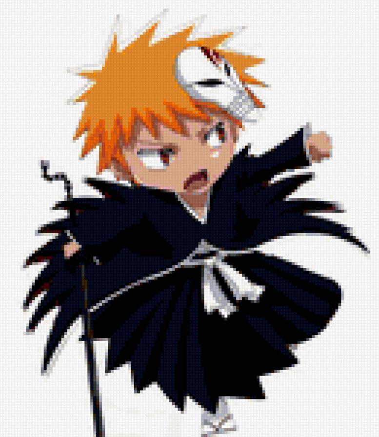 Чиби Ичиго - блич, куросаки ичиго, аниме, чиби, парень - предпросмотр