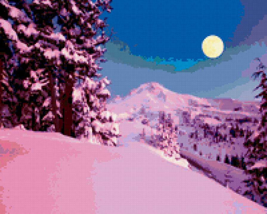 Зима - природа - предпросмотр