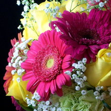 Схема вышивки «Букет»