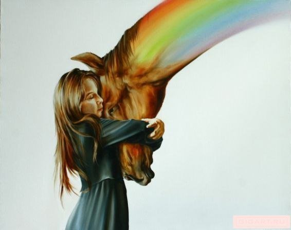 Лошадь-радуга - оригинал