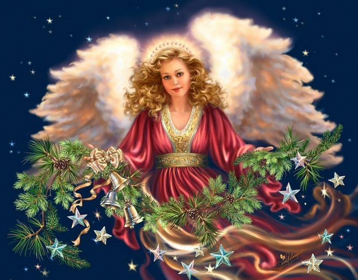 ангел - девушка, одиночество, картина.ангел, красота, любовь - оригинал